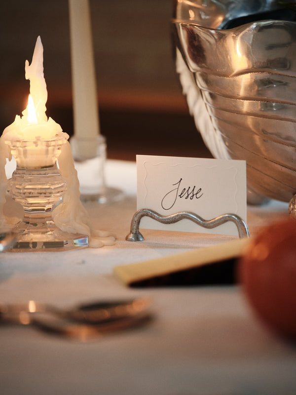 Squiggle Place Cards, Set of 12