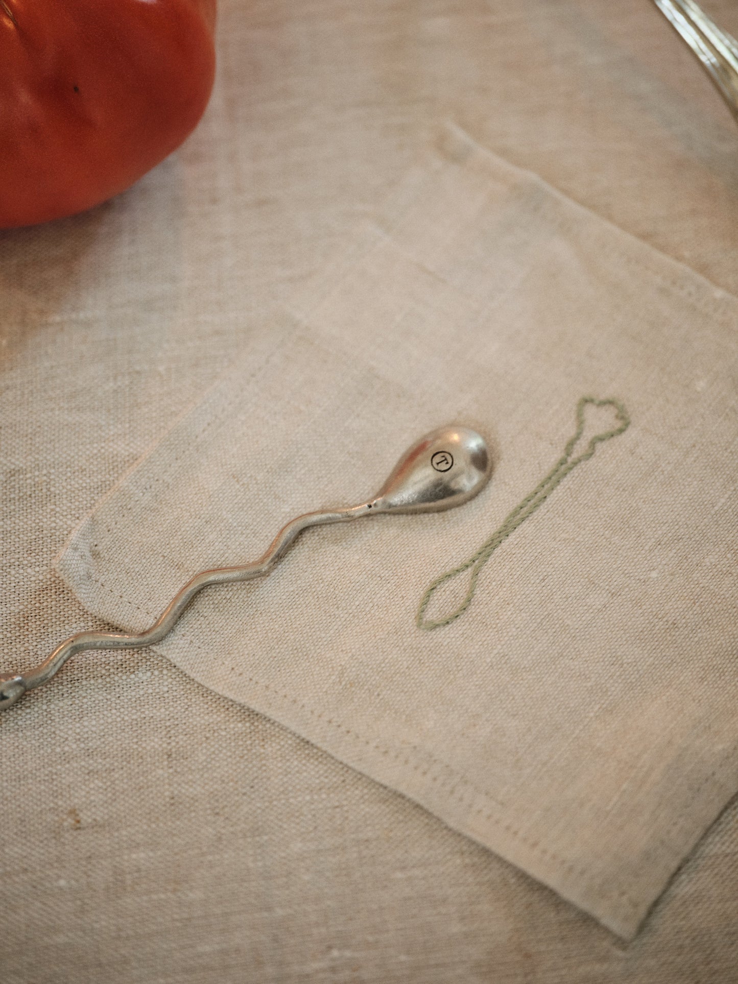 Linen Cocktail Napkins, Set of 4