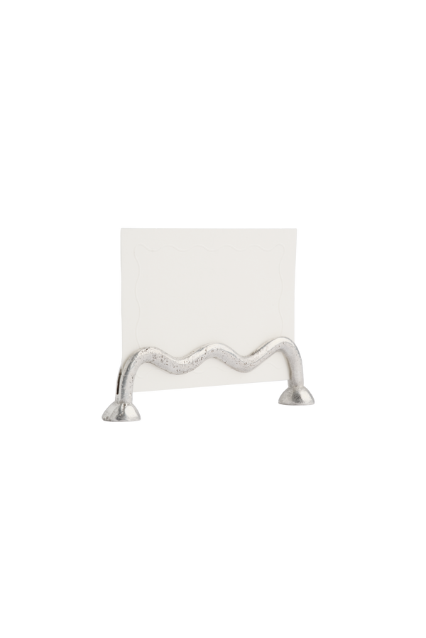 Squiggle Place Card Holder
