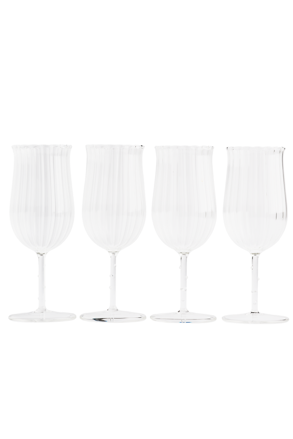 Tulip Shaped Glass, Set of 4