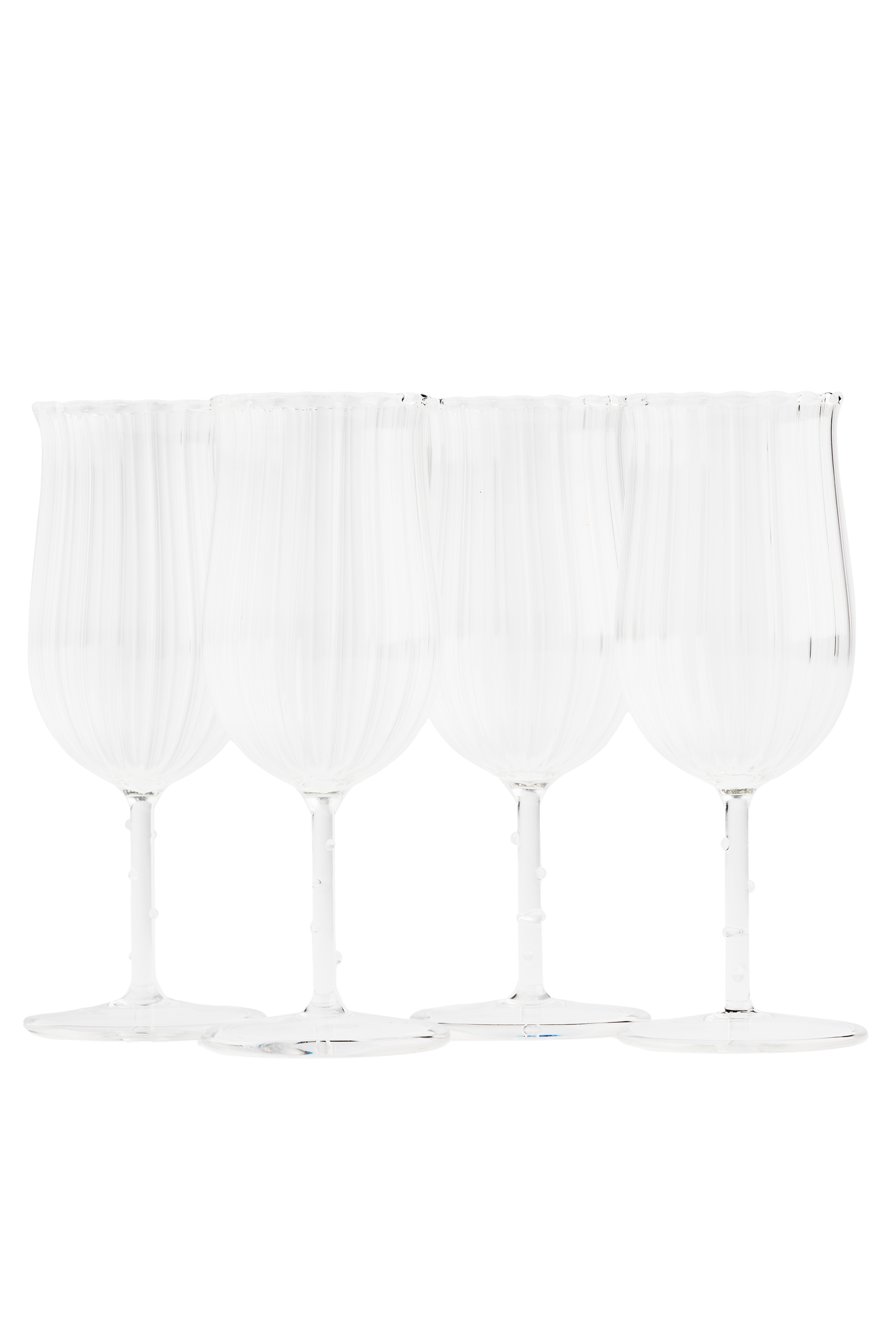 Tulip Shaped Glass, Set of 4